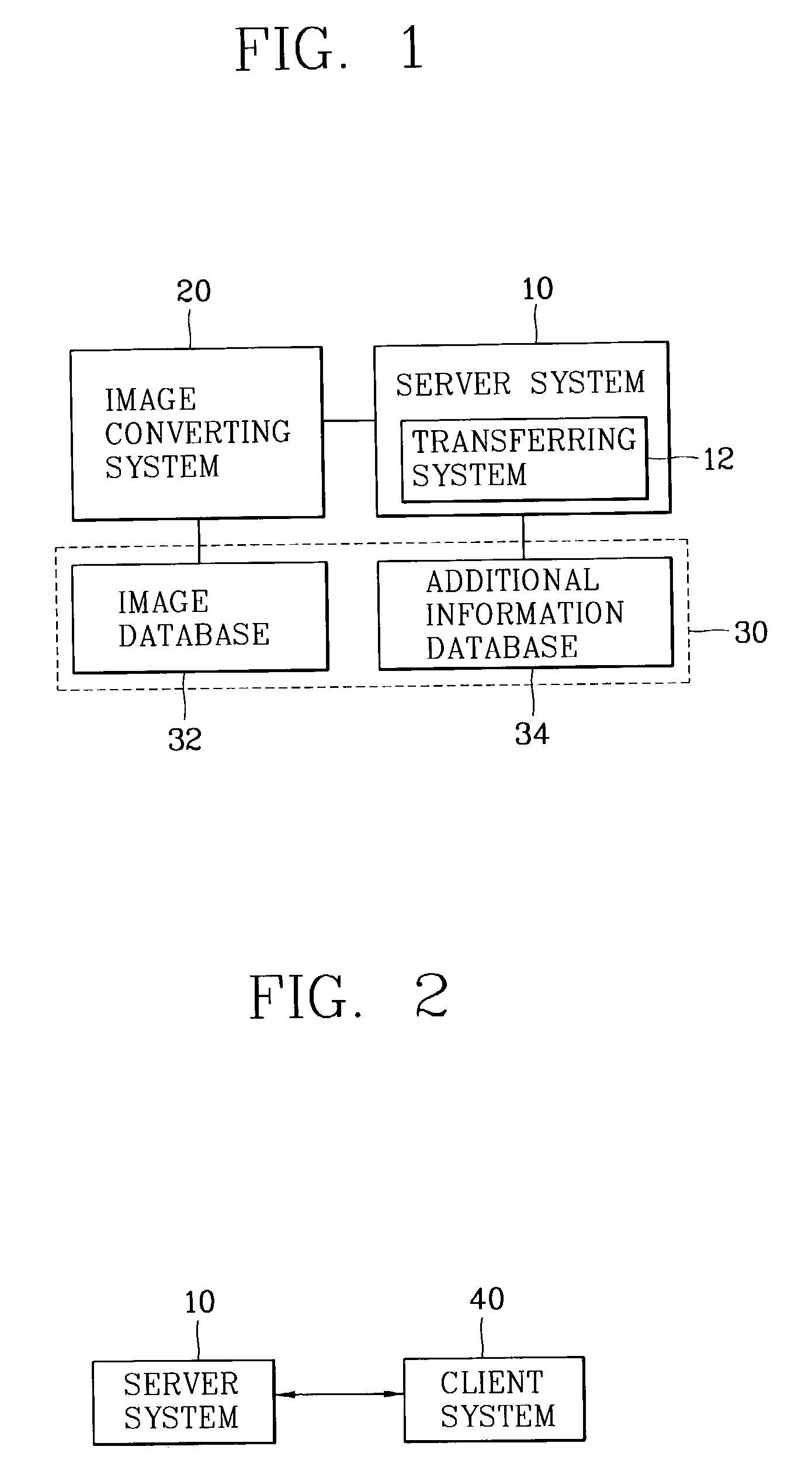 Transferring system for huge and high quality images on network and method thereof