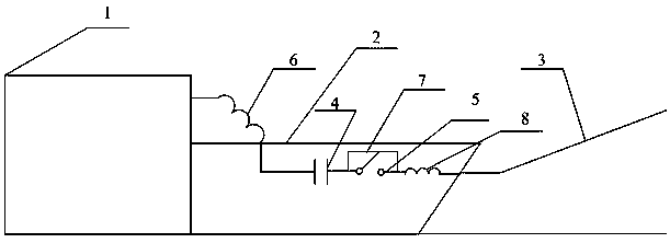 Method for testing electromagnetic environment effect of monitoring system in variable rising edge wide pulse electric field environment