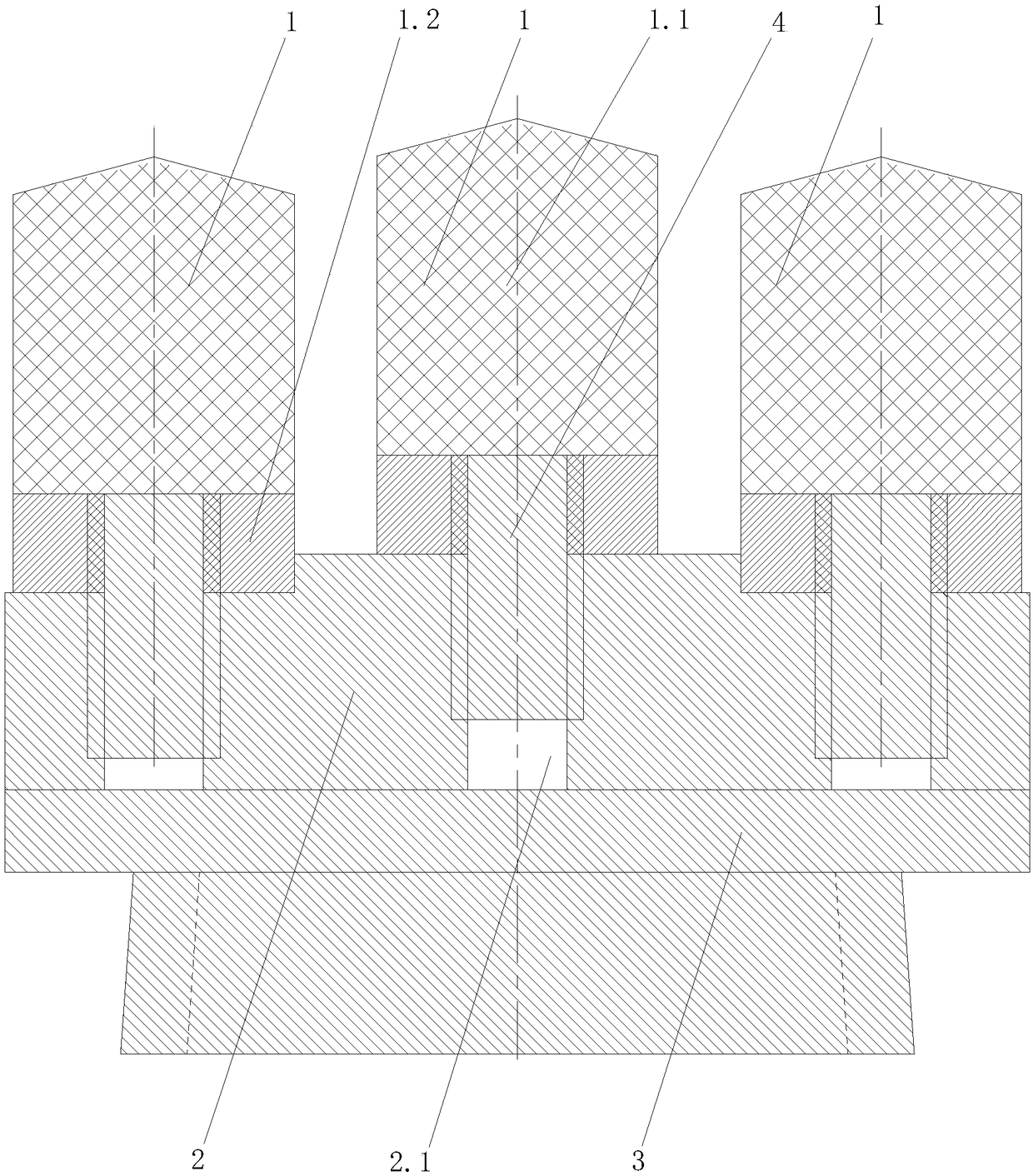 Elastic grinding block