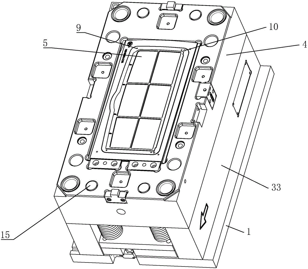 Injection mold for filter screen