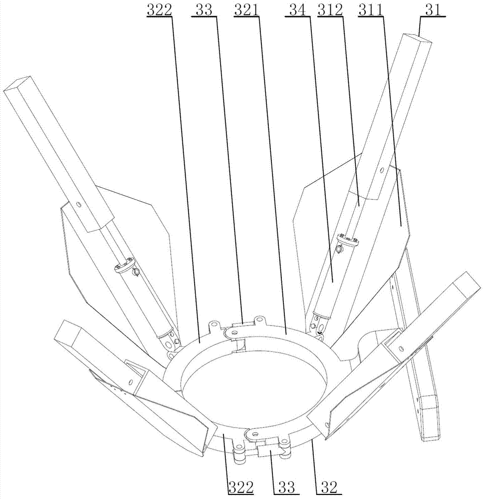 Hydraulically-controlled vibrating type tree-planting machine