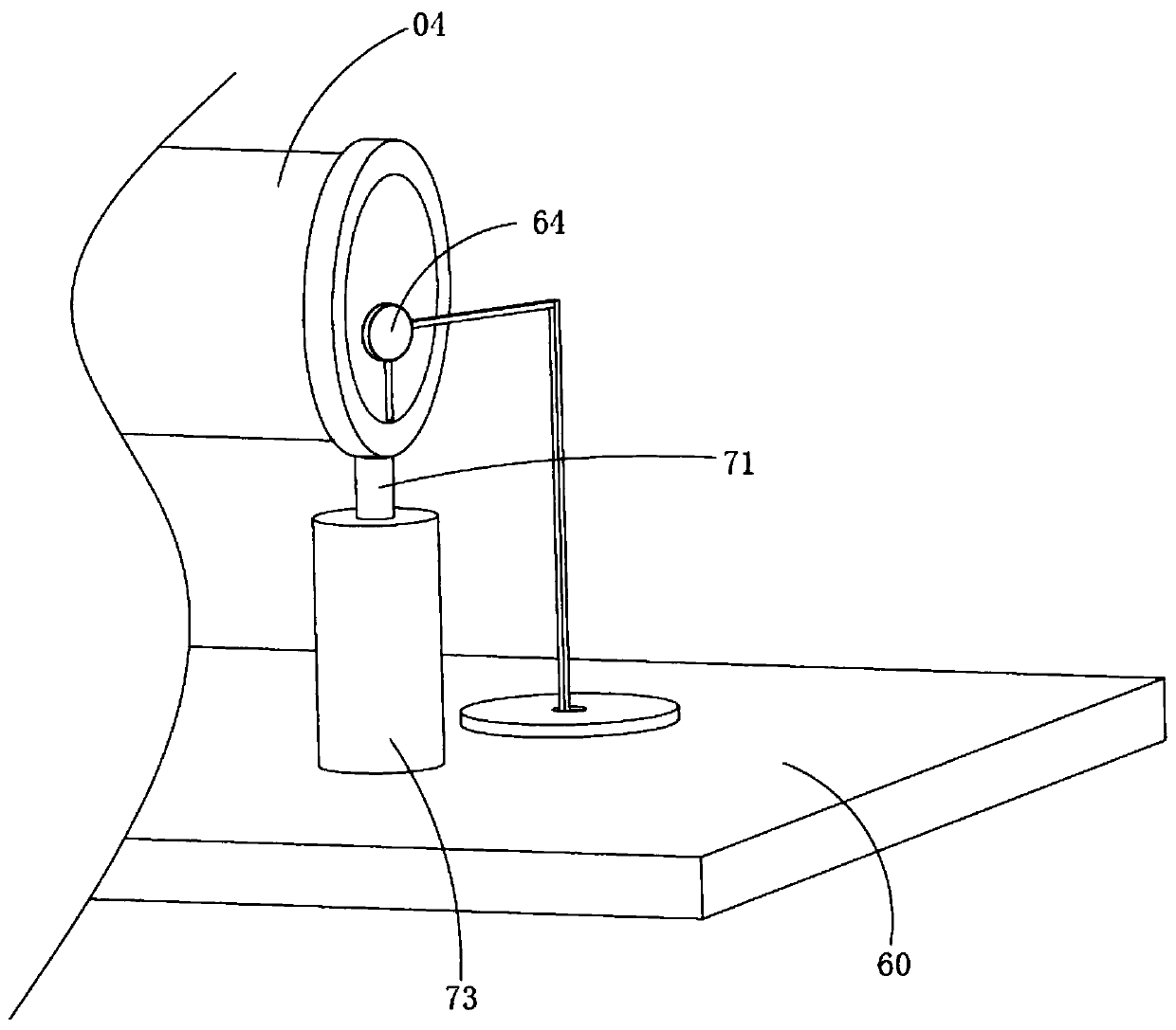 Semi-automatic straightening method for high-purity aluminum rotating target welding end