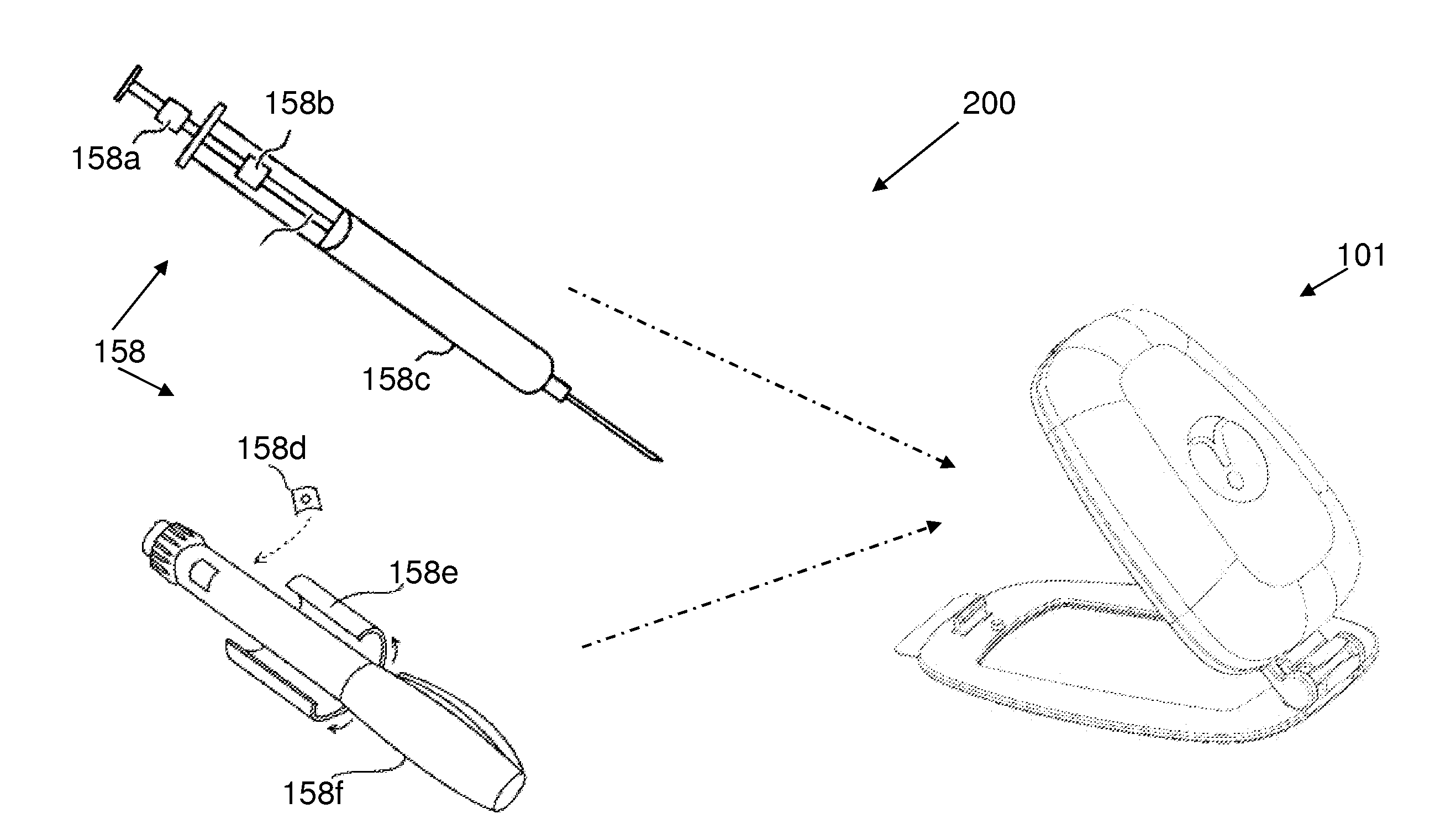 Device, system and method for facilitating syringe based drug delivery and management thereof