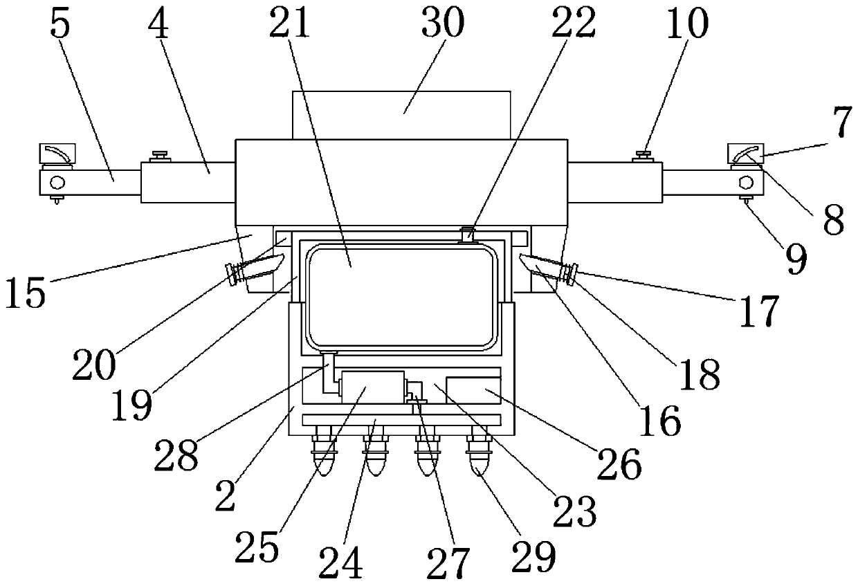 A portable agricultural drone