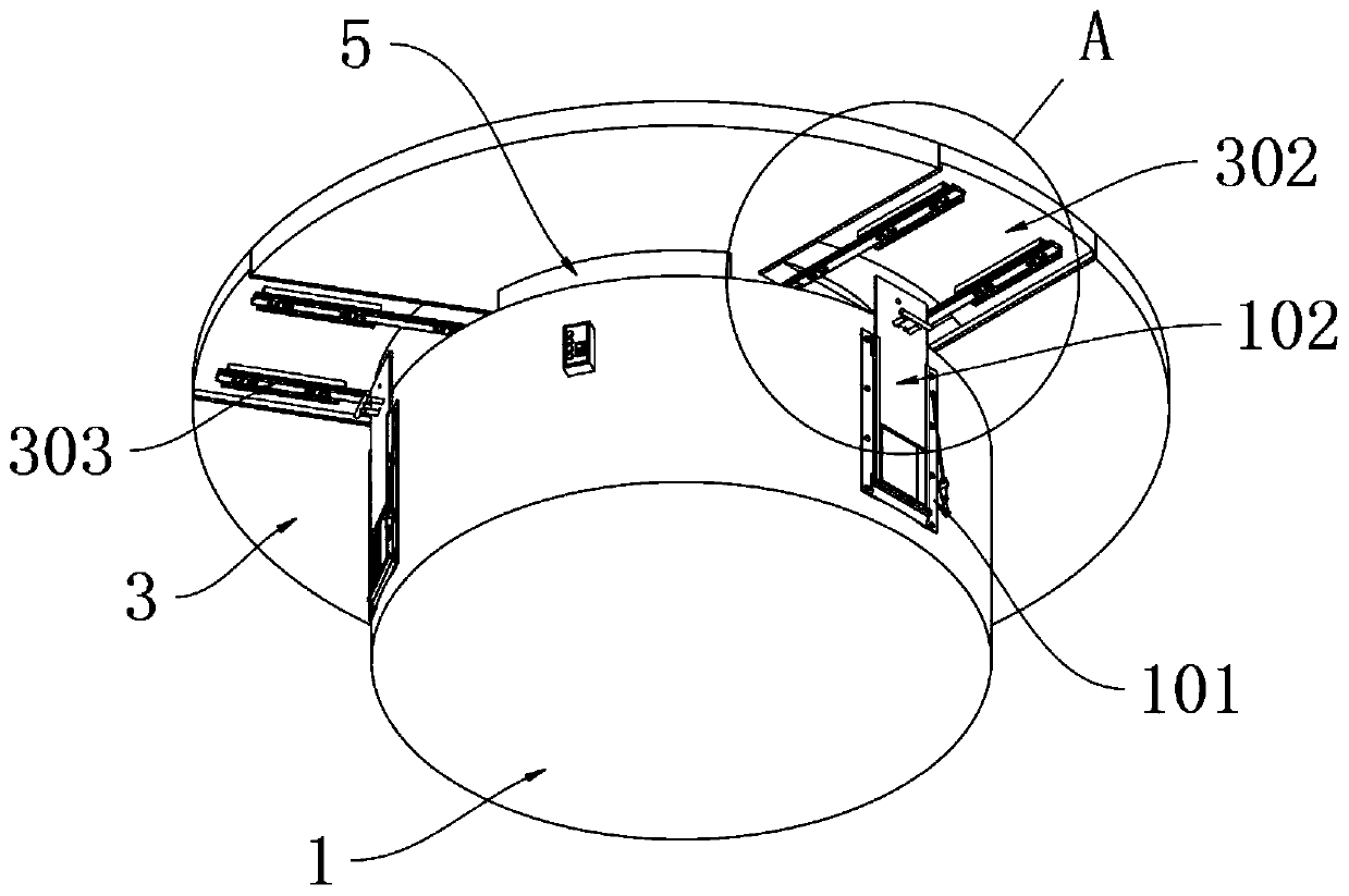 Ground kettle table