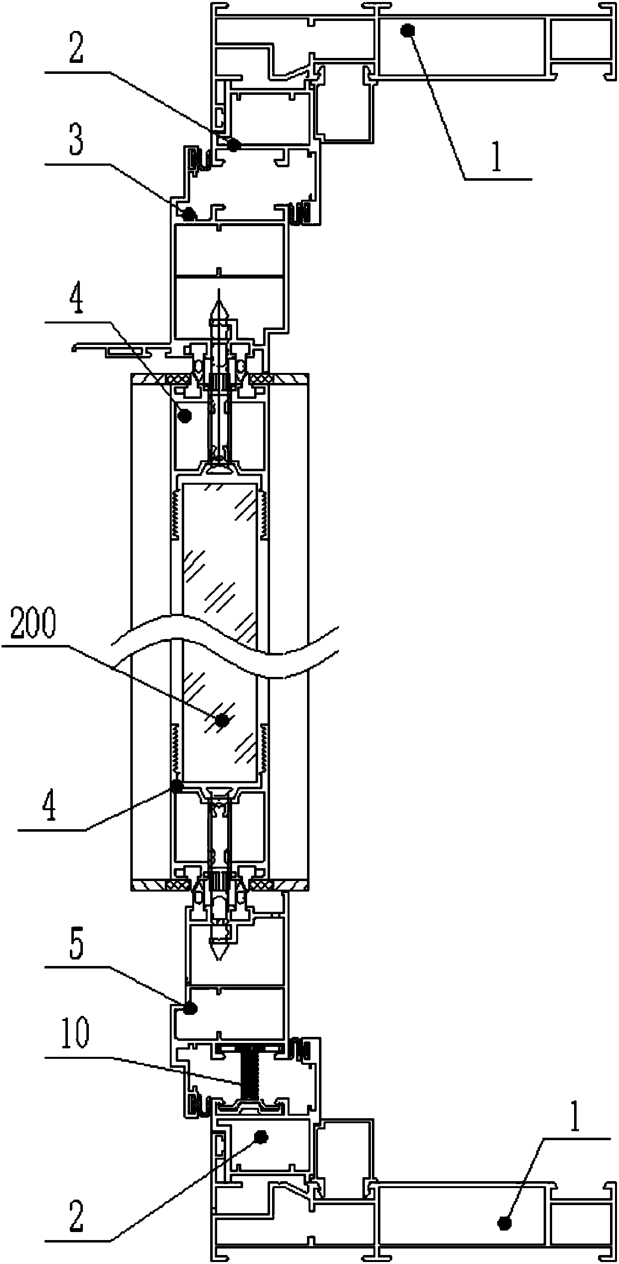 Double safety protection window