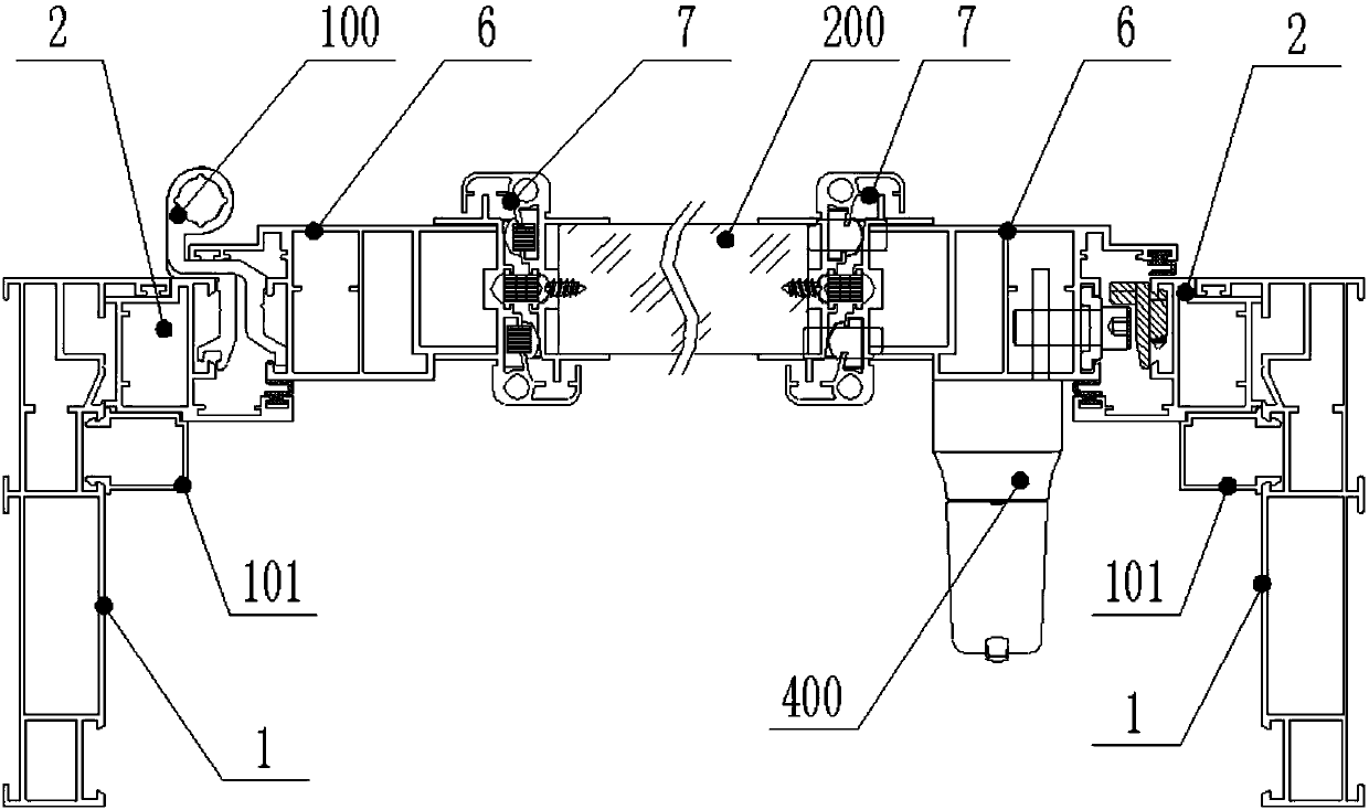 Double safety protection window