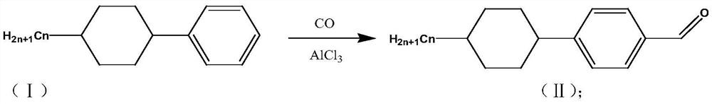 Preparation method of trans-4-(trans-4-alkylcyclohexyl) cyclohexanecarboxaldehyde