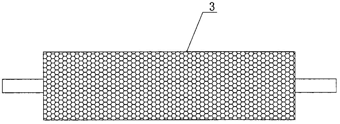 Manufacturing method of one-net multi-mesh nickel screen roller