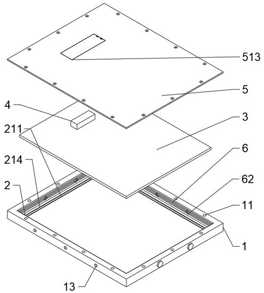 A solar cell packaging frame