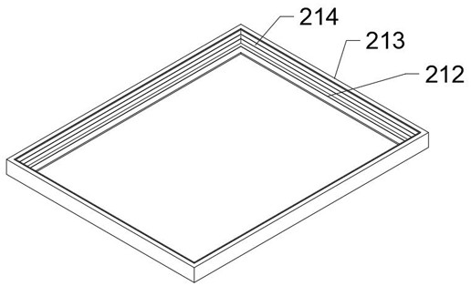 A solar cell packaging frame