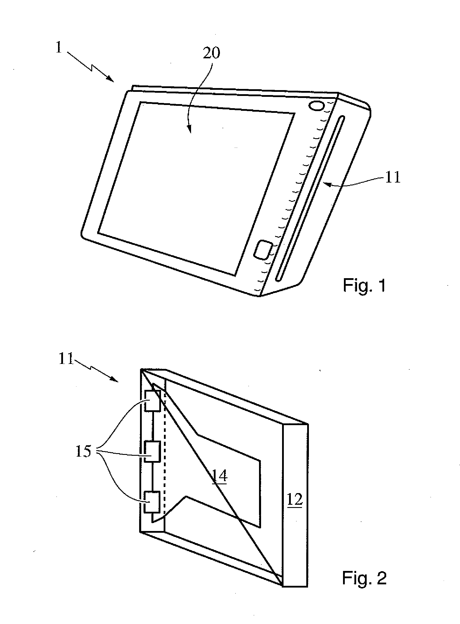 Display device and method for making same