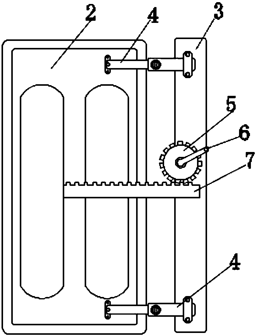 Automatic door of a sightseeing coach