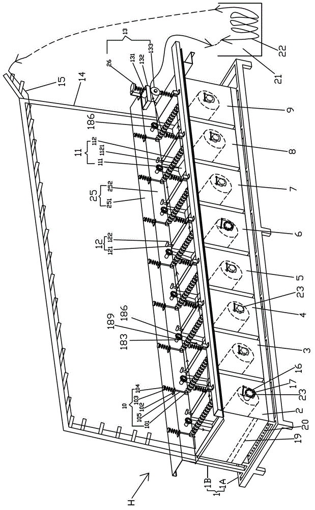 Metal zipper polishing device and metal zipper polishing method using the device