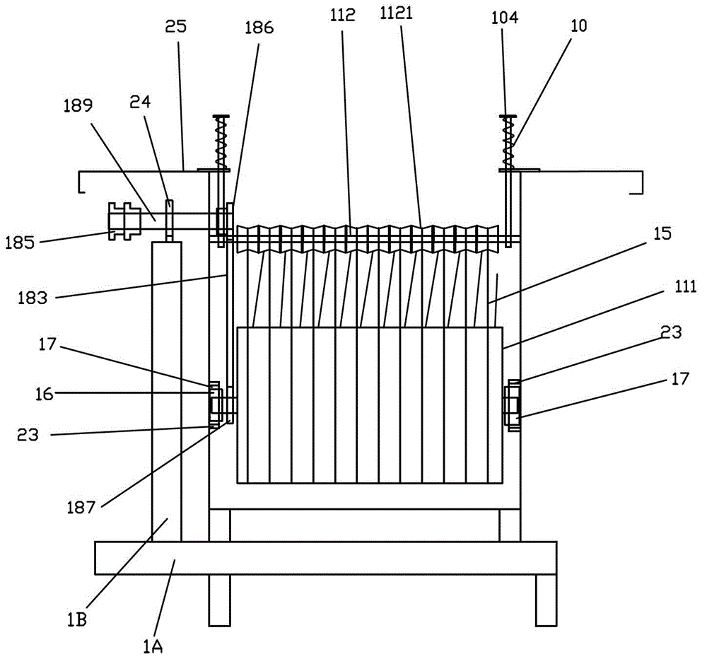 Metal zipper polishing device and metal zipper polishing method using the device