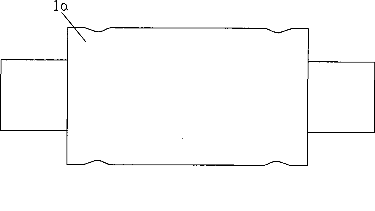 Control method of roll forming of twin-roll thin strip continuous casting cooling roll