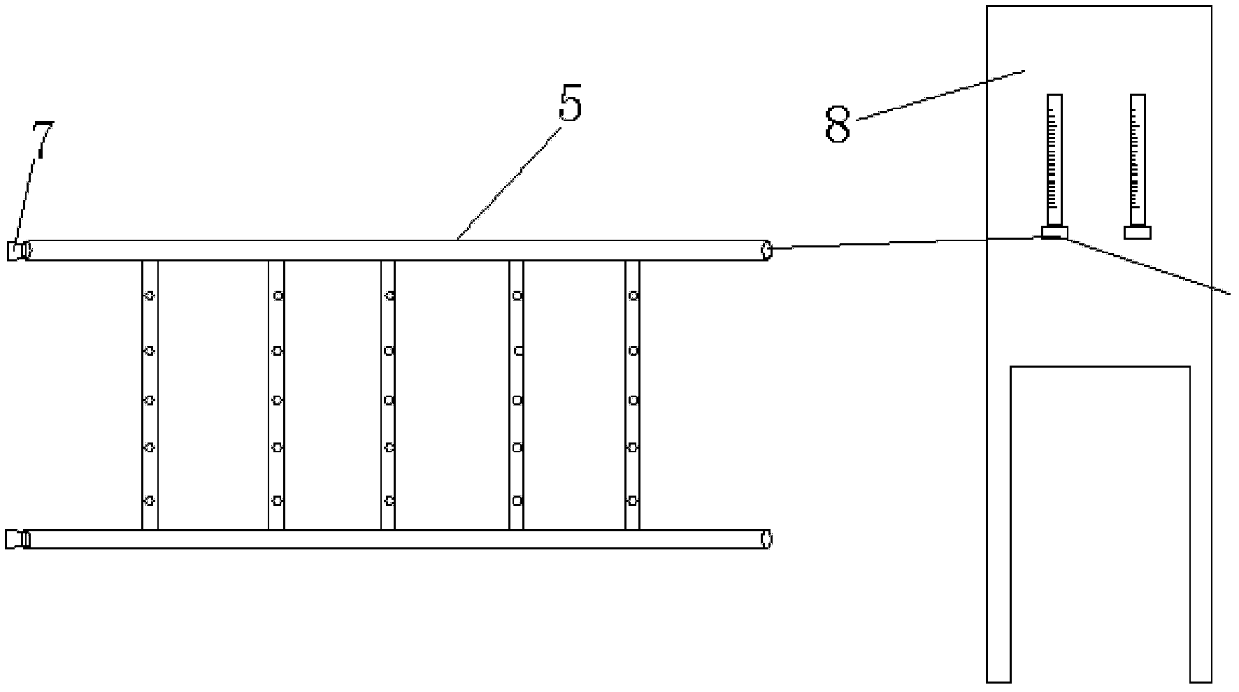 Multi-layered aquifer underground flow system-based underground water pollution simulator