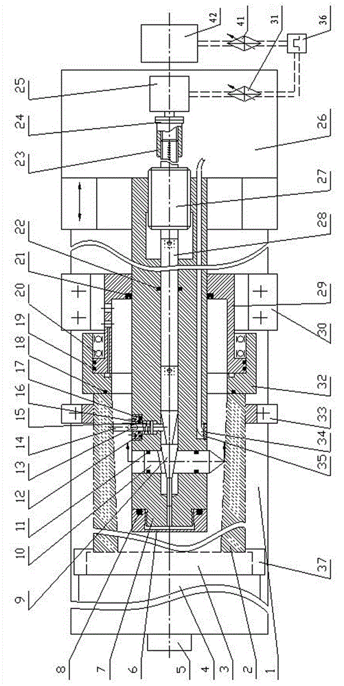 Deep hole machine tool suitable for tapered deep hole boring