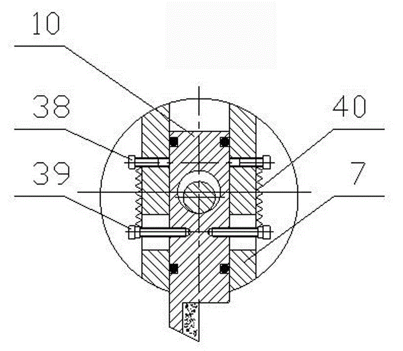 Deep hole machine tool suitable for tapered deep hole boring