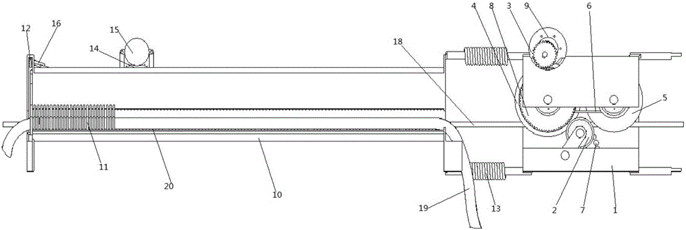 Cable hanging device