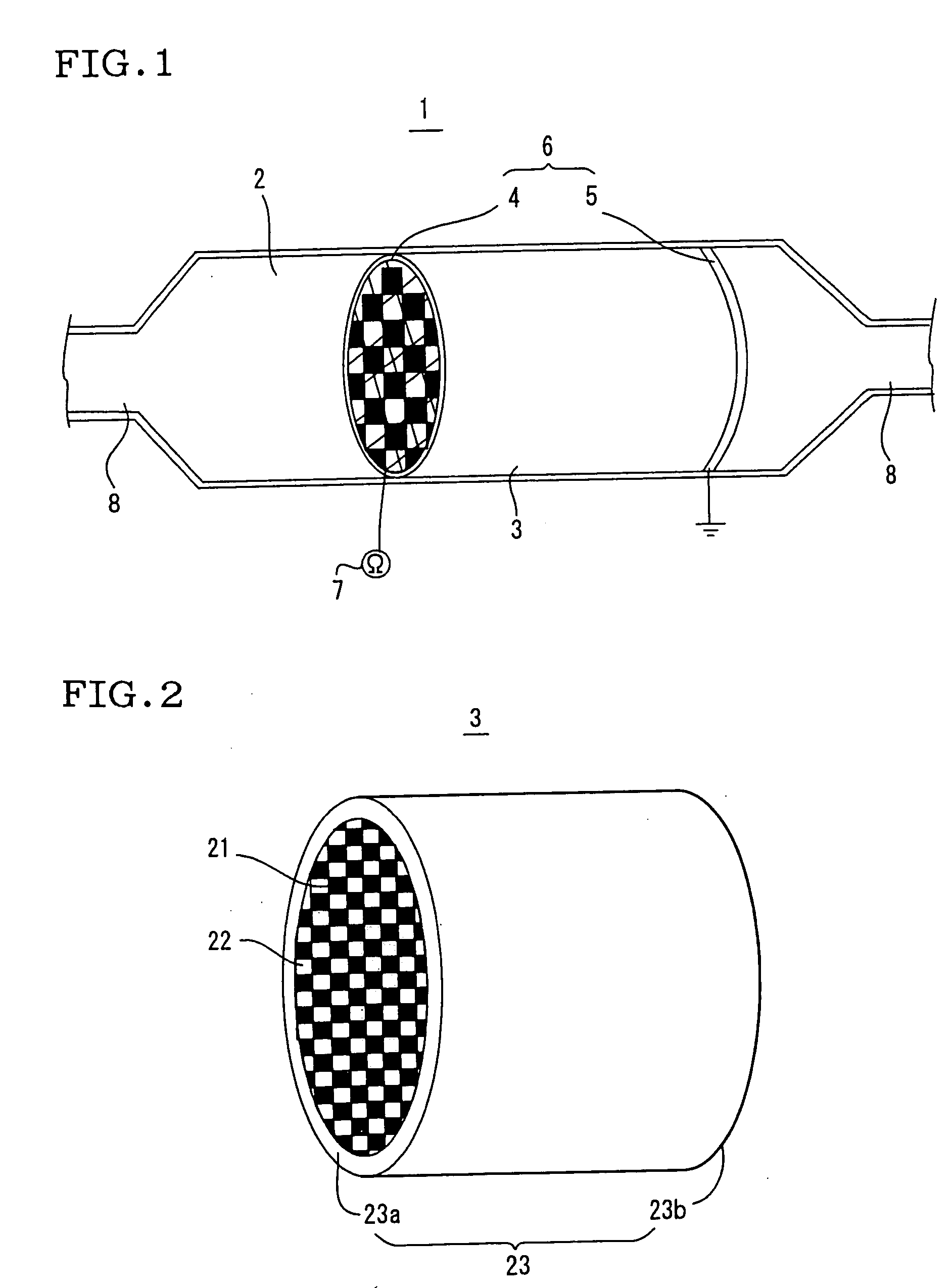 Exhaust gas treating apparatus