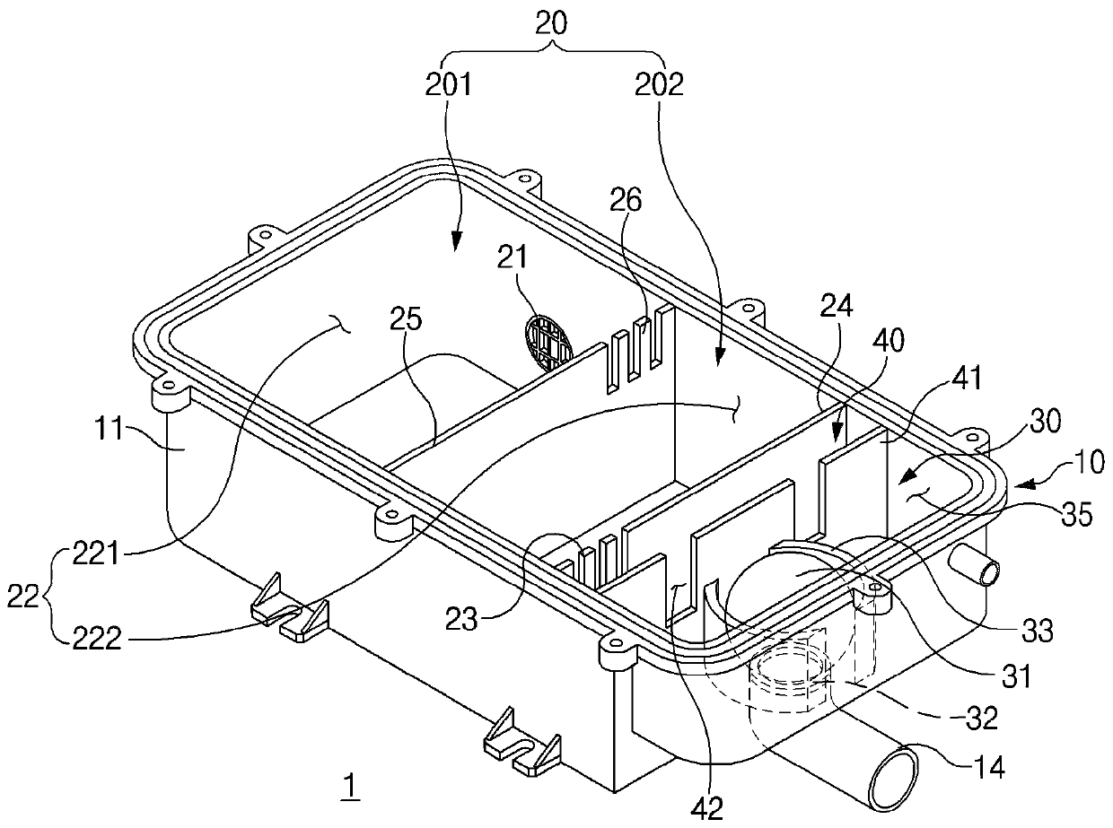 Trap apparatus of condensate water