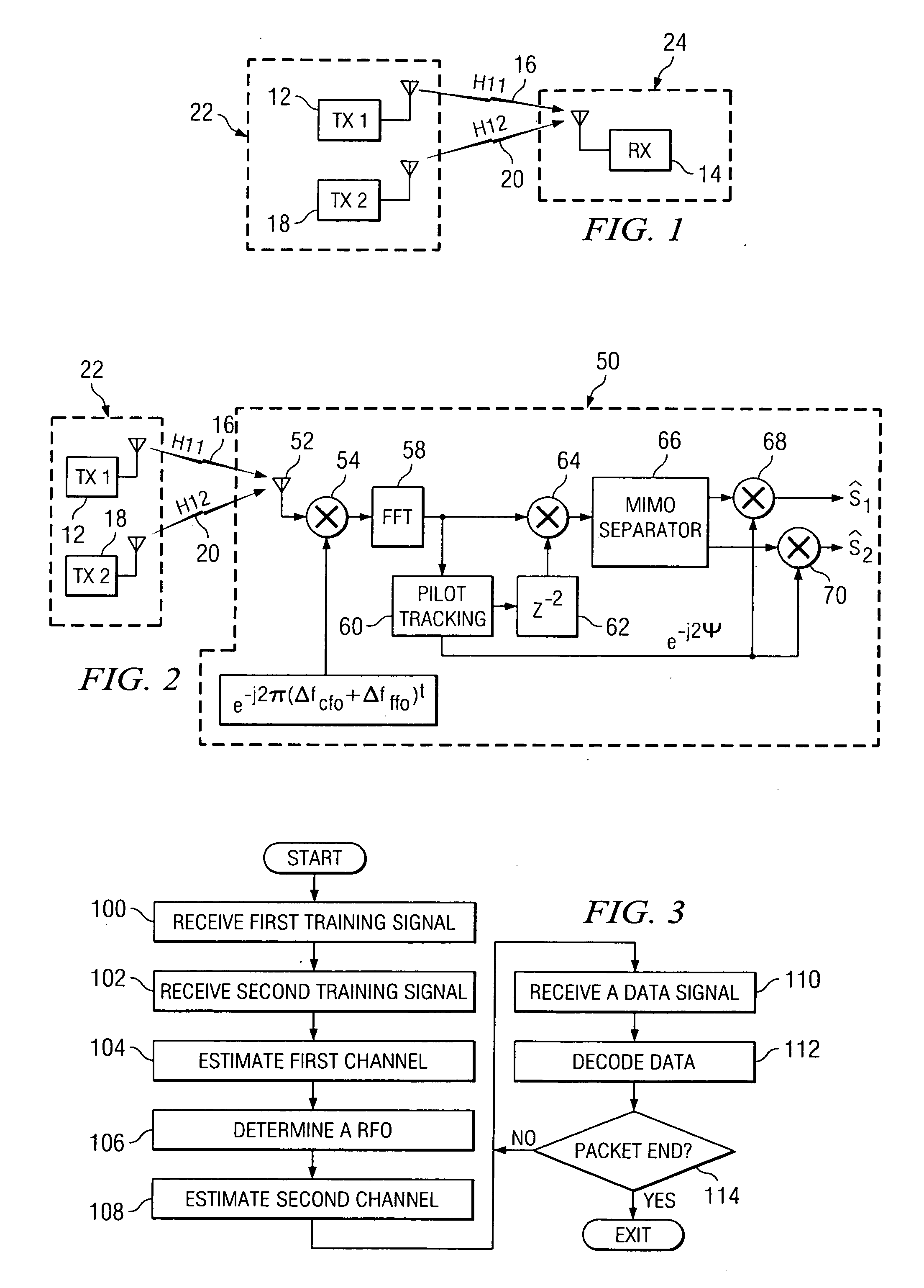 Phase advance compensation for MIMO time-switch preamble modes