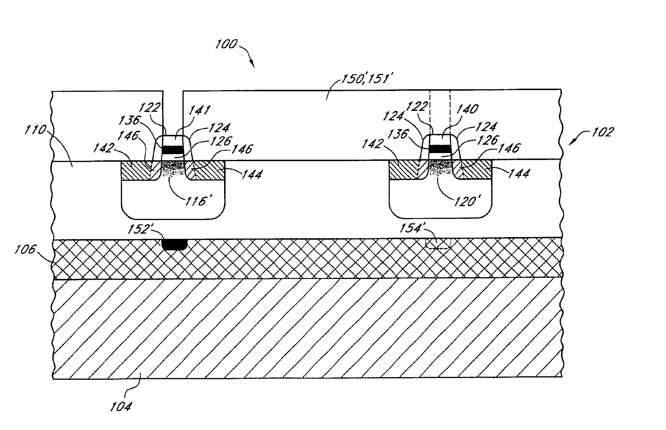 SOI CMOS device with reduced DIBL
