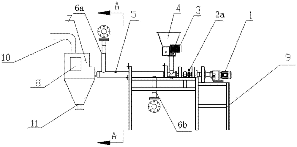 A urea spiral heating reaction device and its application