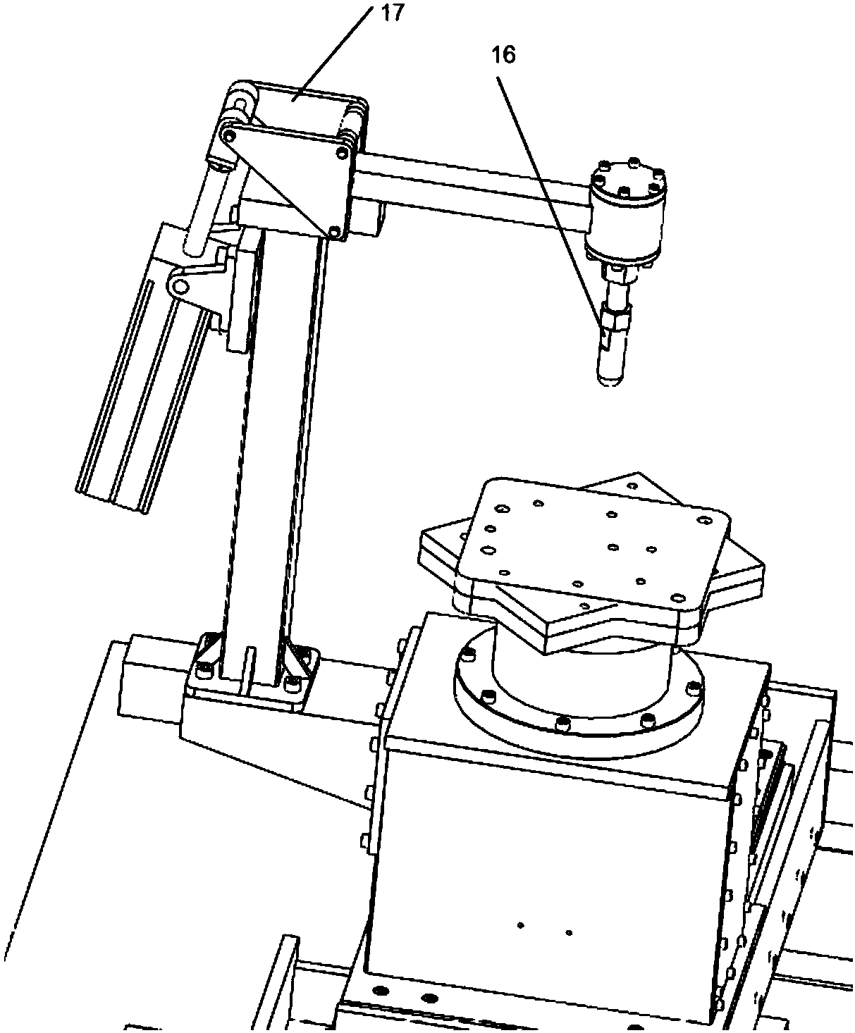 Grinder provided with compressing mechanism