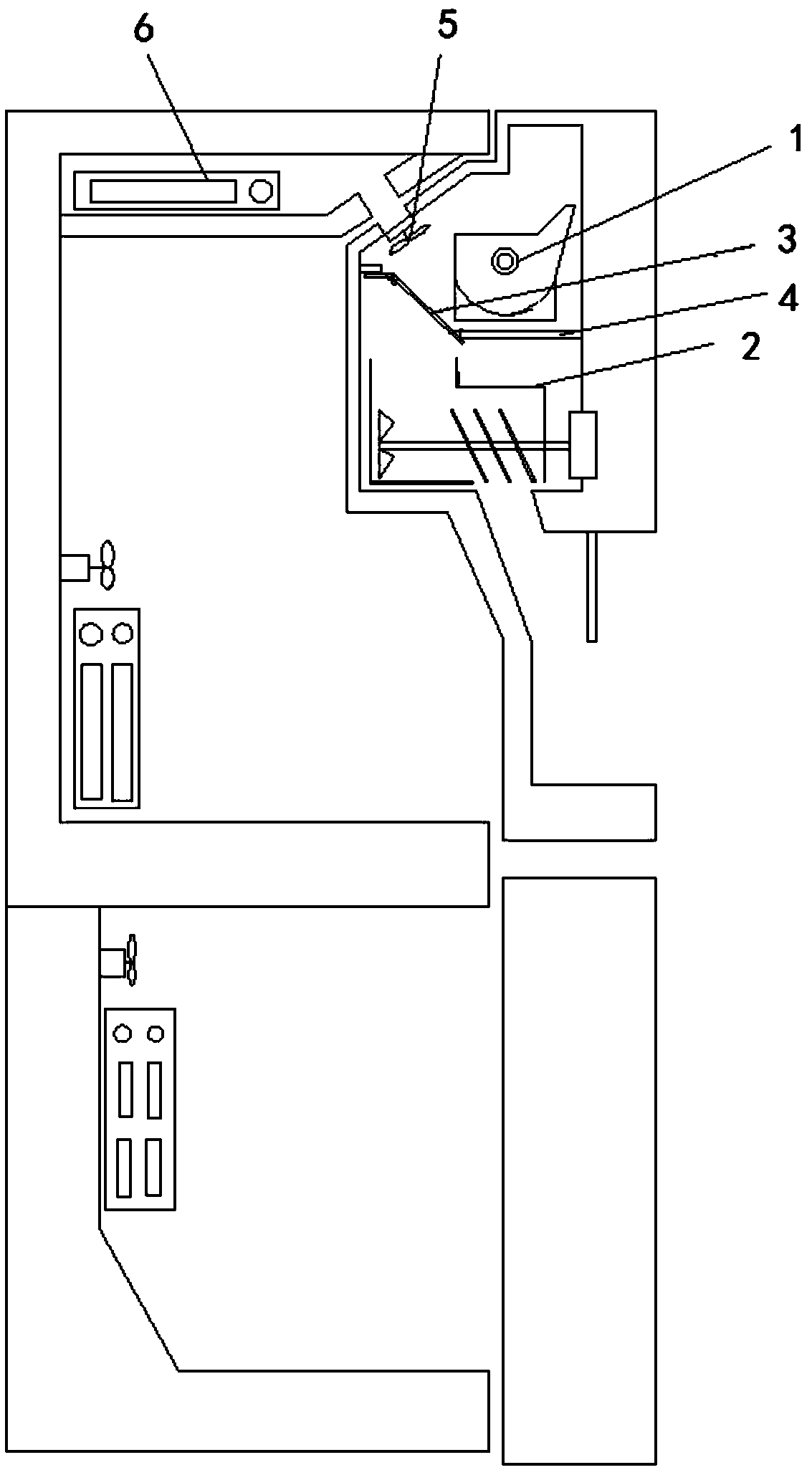 An ice-making assembly and a refrigerator containing the same