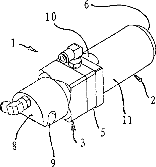 Method for cutting a string-shaped food and cutting machine