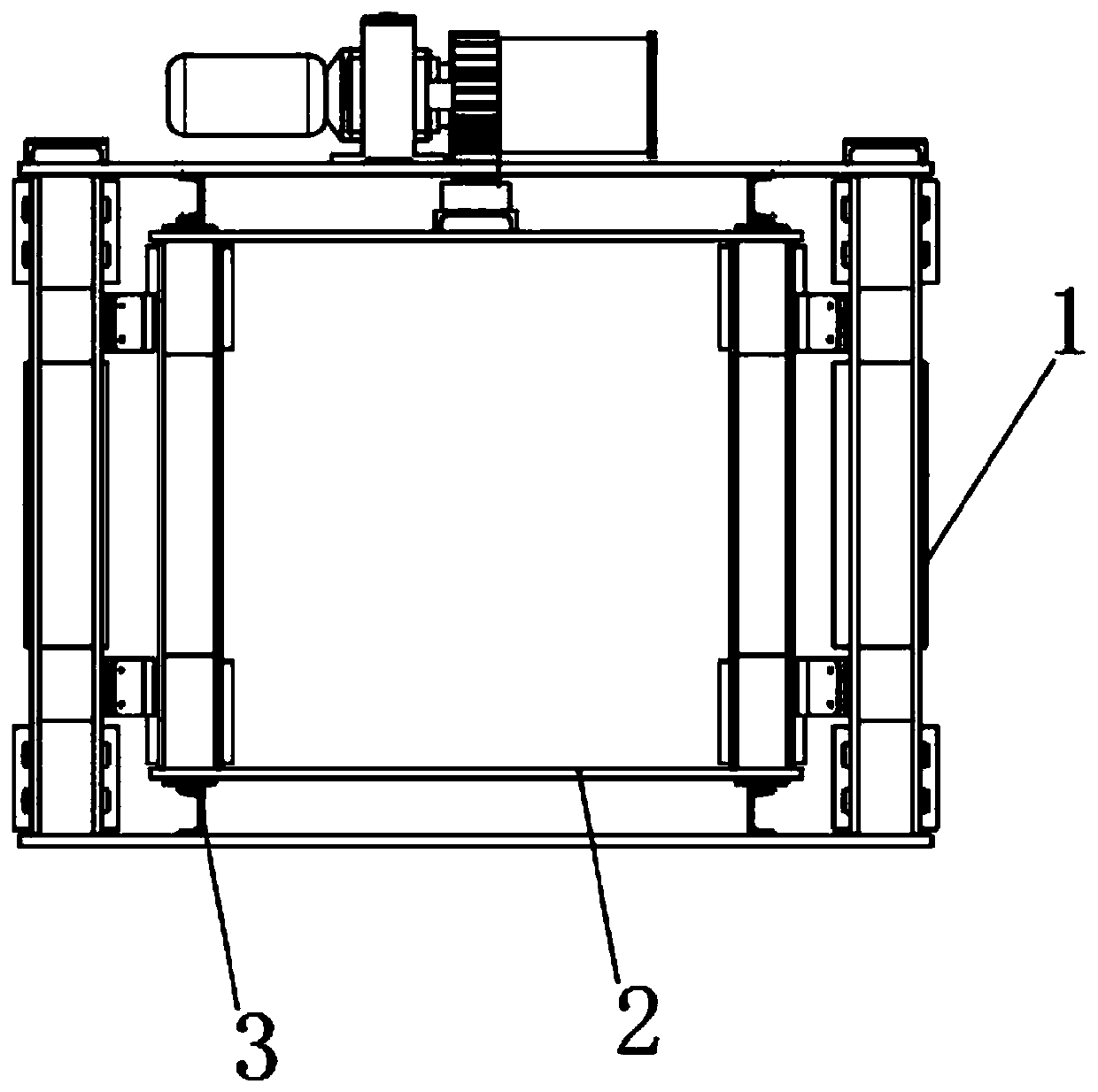 Machine arm structure of bridge erecting machine