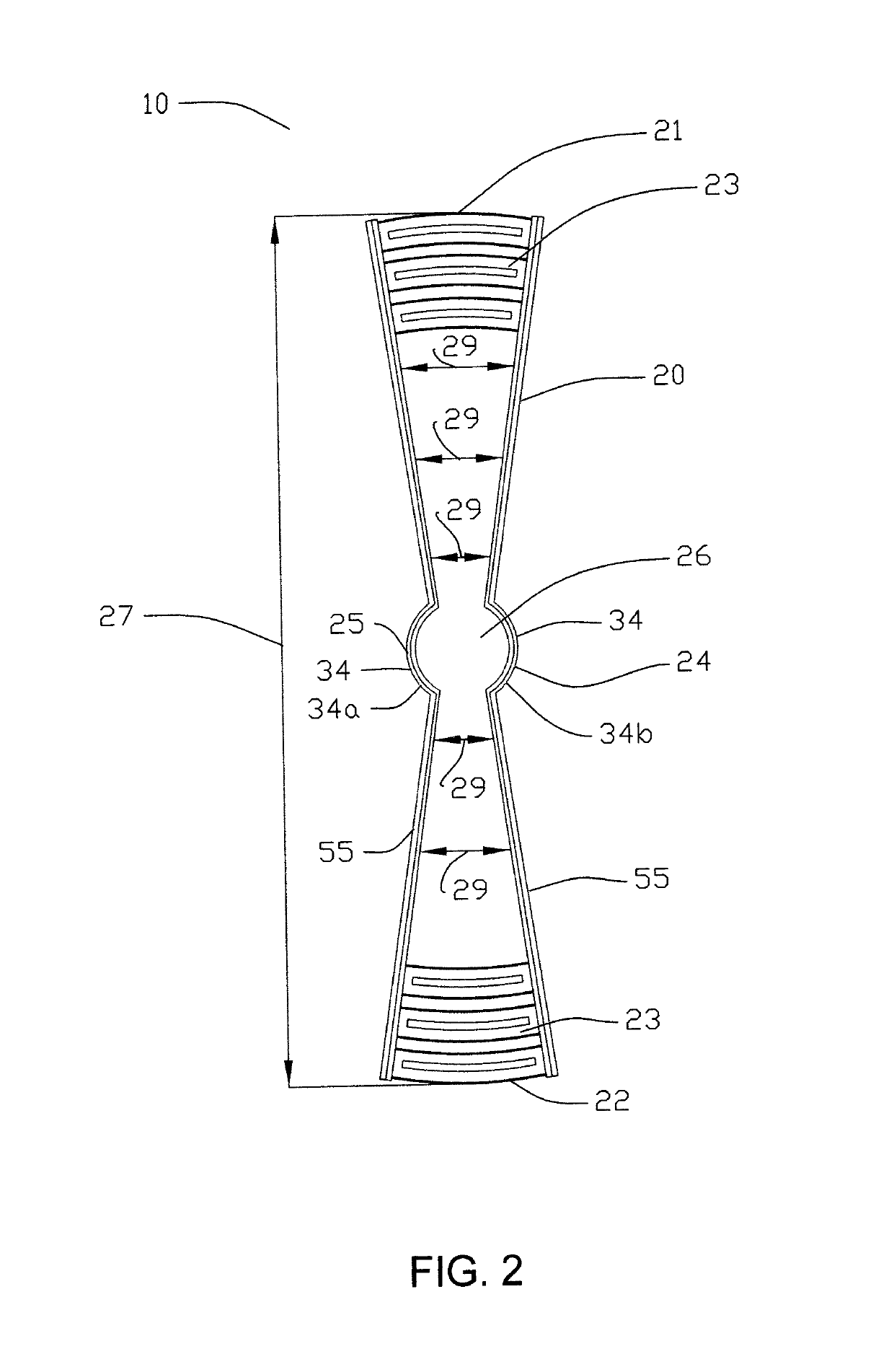 Bodily fluids specimen collection device