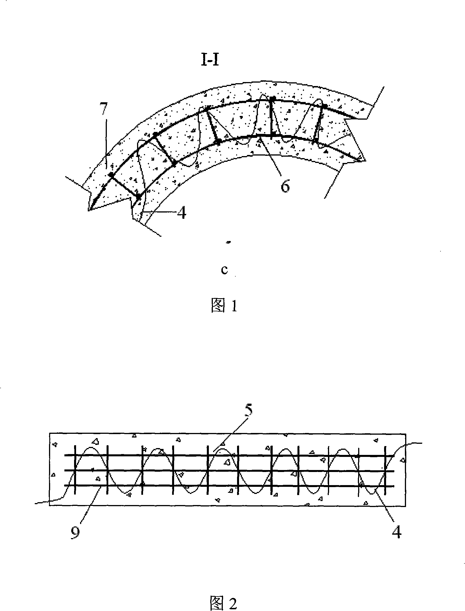 Building method of floor fissure strata tunnel deformation joint anti-seepage structure and anti-seepage structure