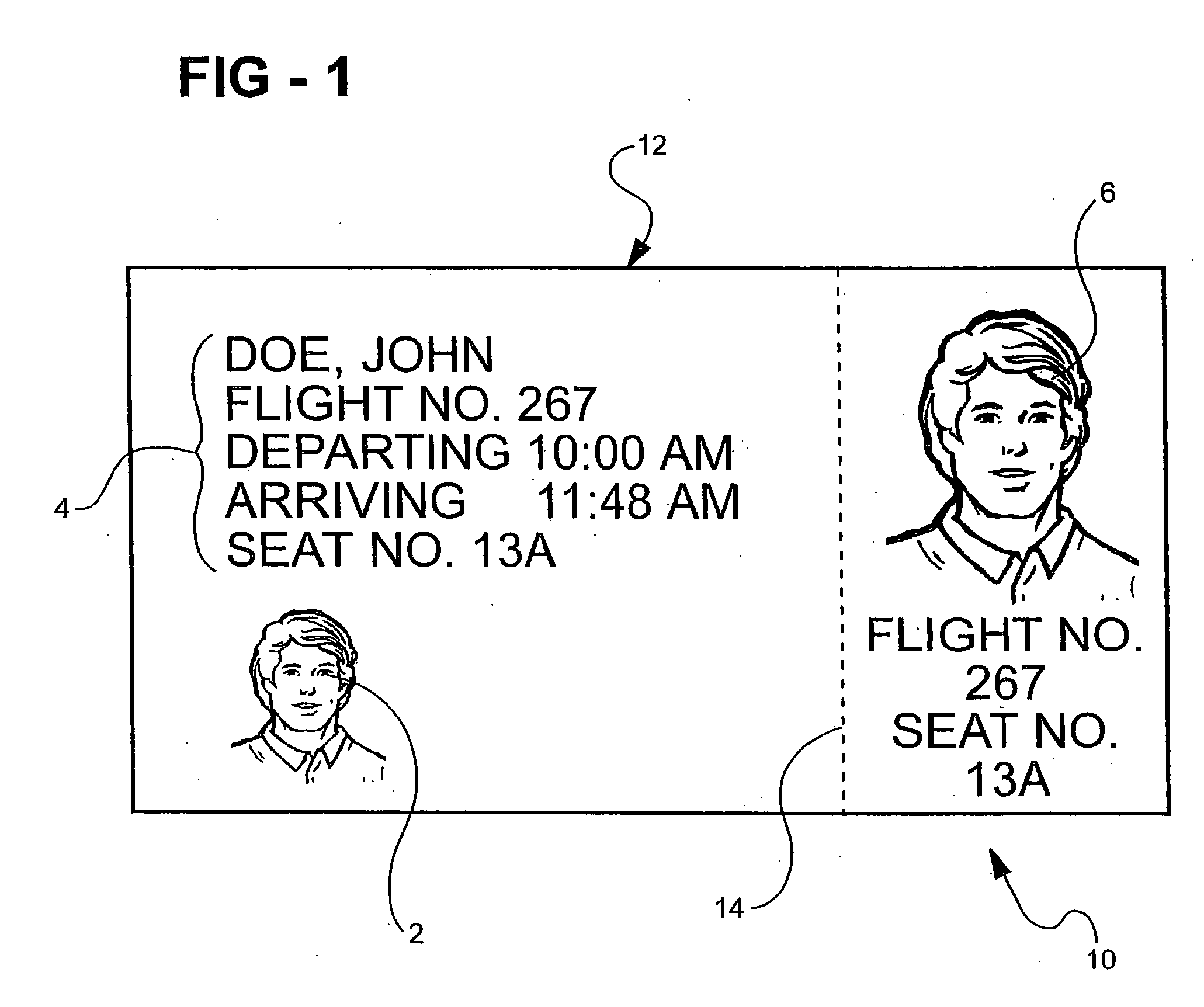 User authorization system containing a user image