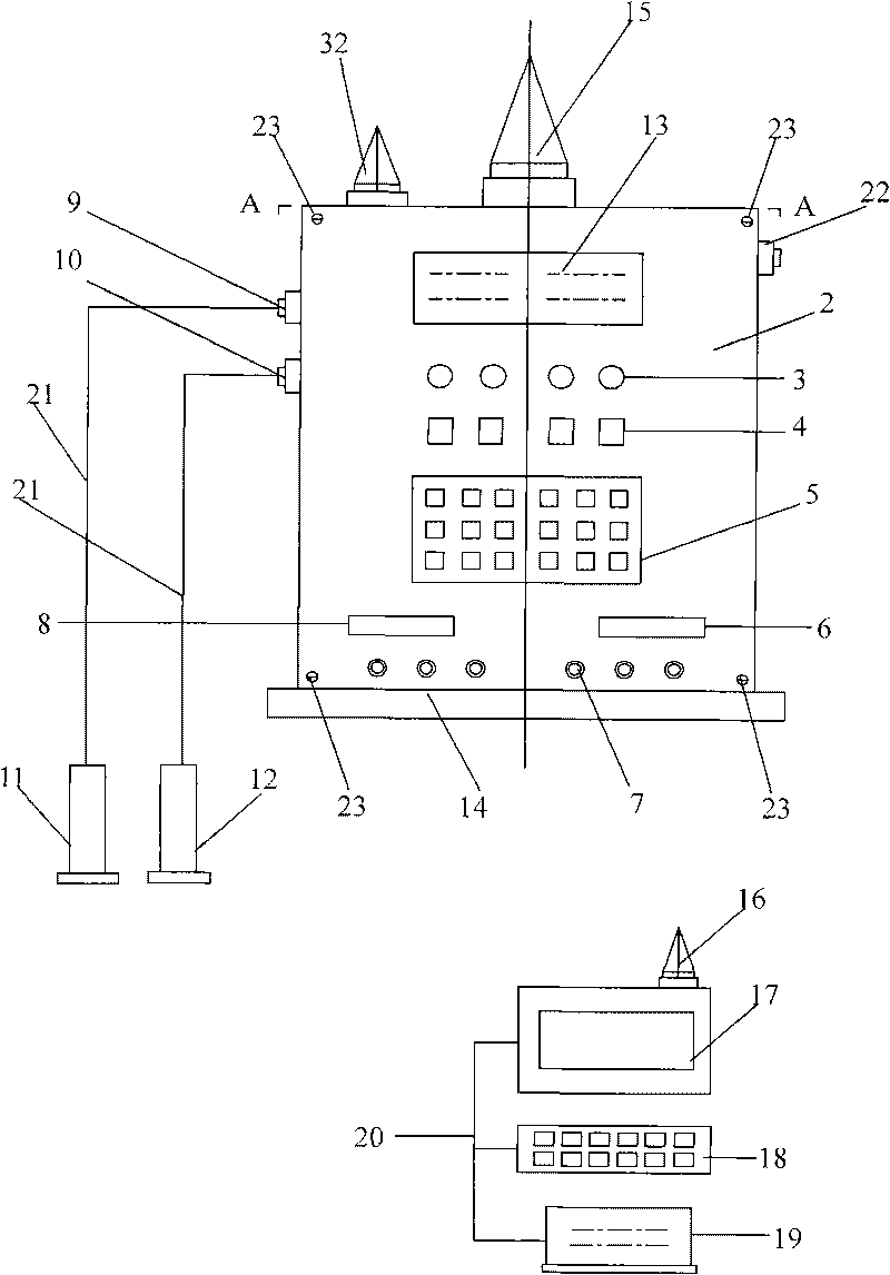Remote monitoring device for water flow