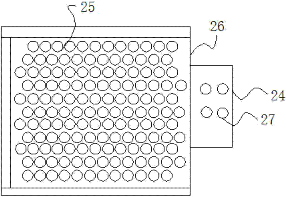 Kitchen fume purifying device