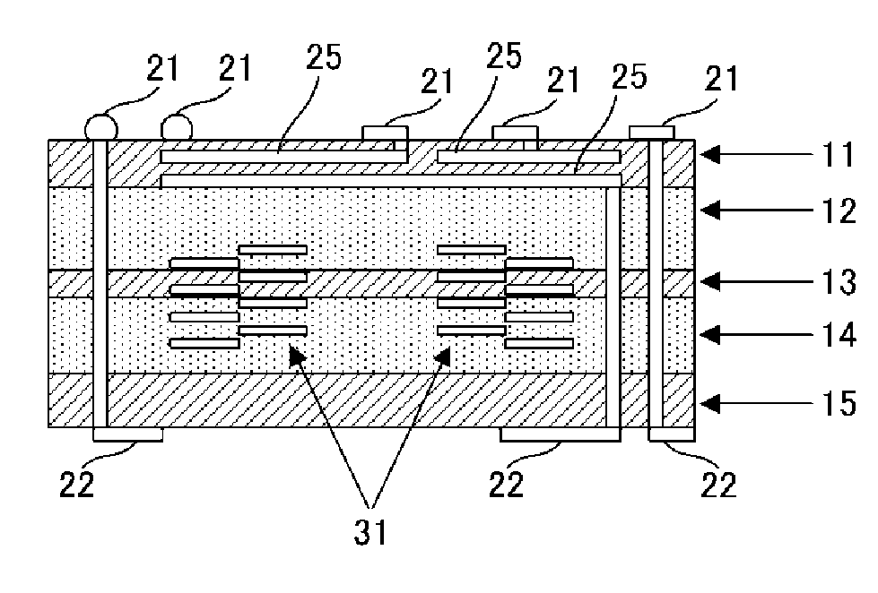 Laminated inductor element and manufacturing method thereof