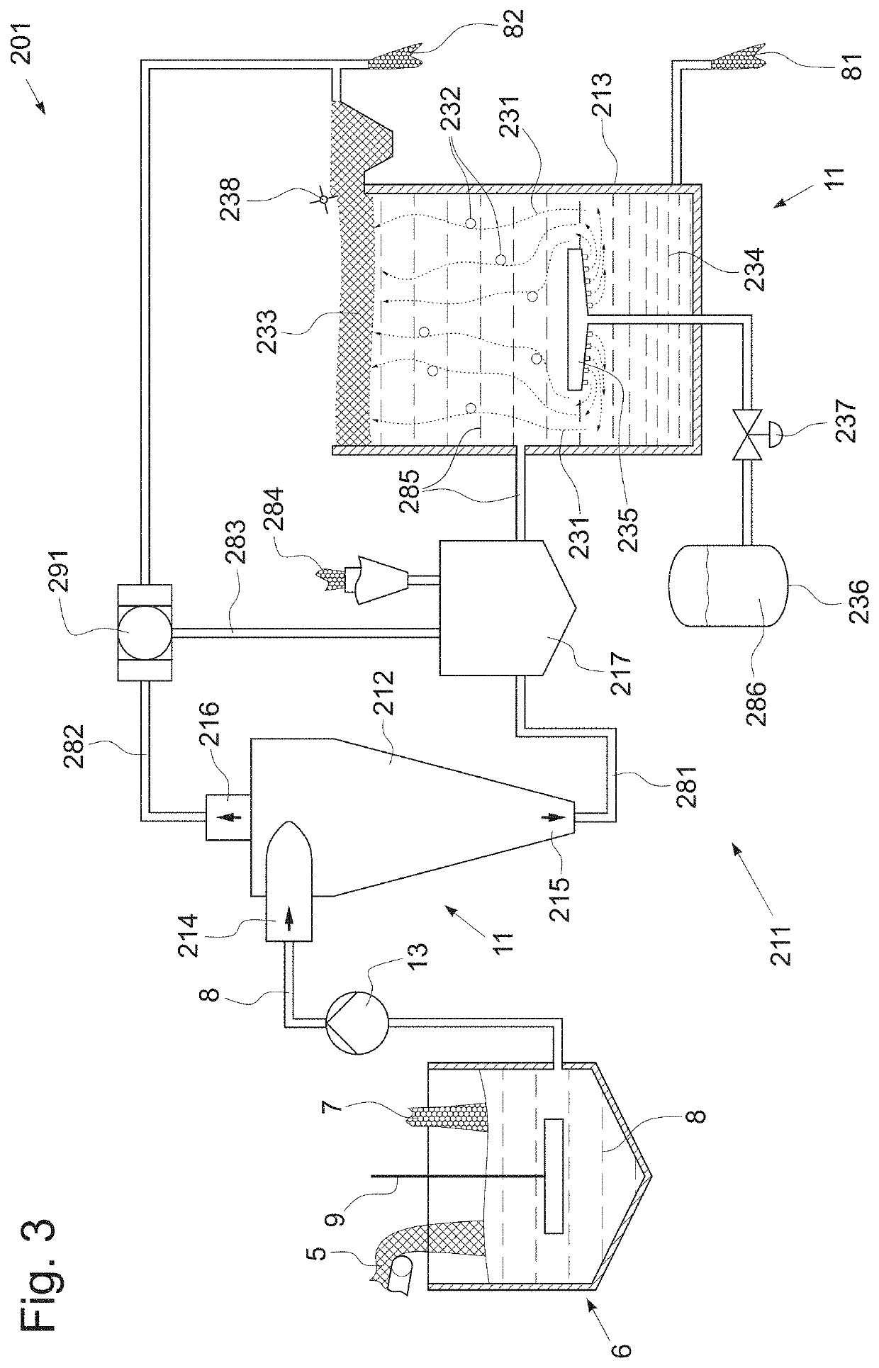 A process for separating a fibrous target component from textile waste