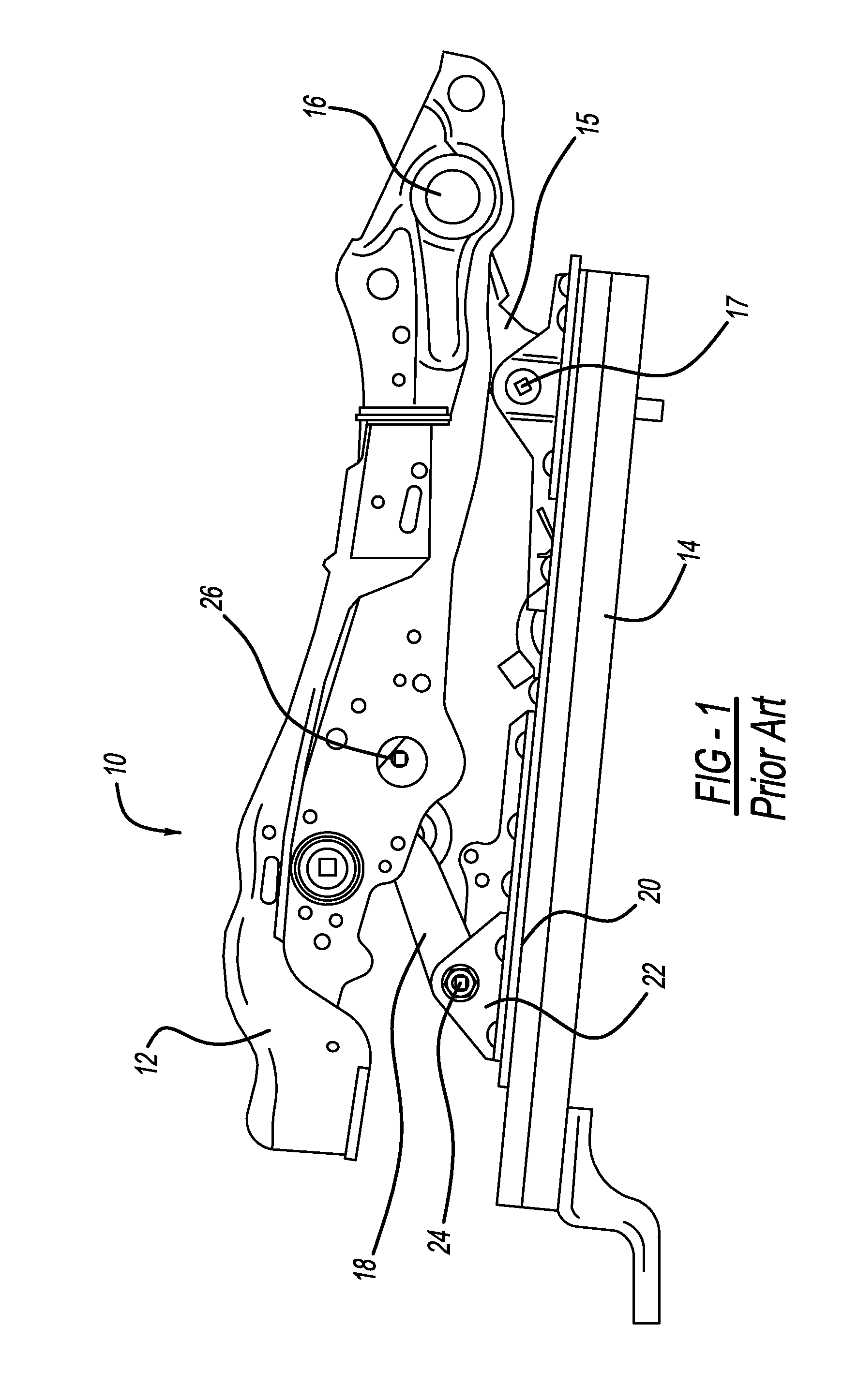 Pyrotechnic fastener seat arrangement for unbelted occupant protection