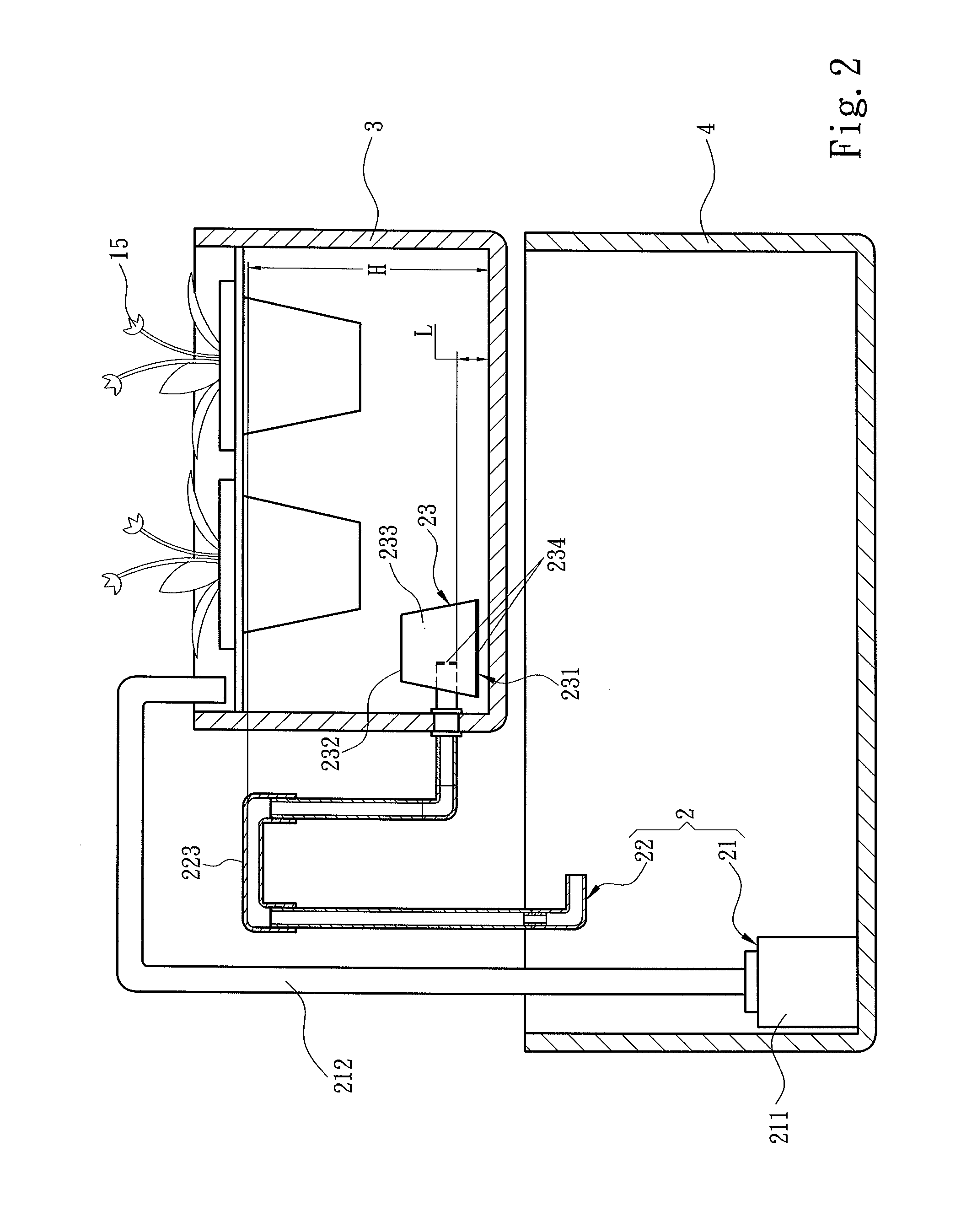 External cultivation liquid siphon