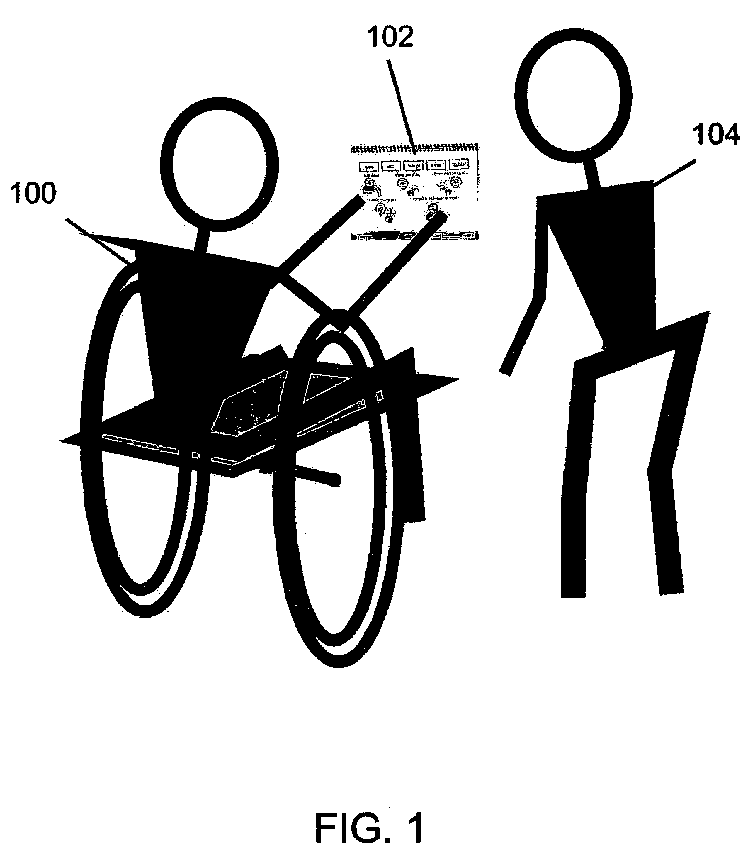 Apparatus for presenting a hierarchically and thematically arranged plurality of concisely annotated pictograms for facilitating communication without speech