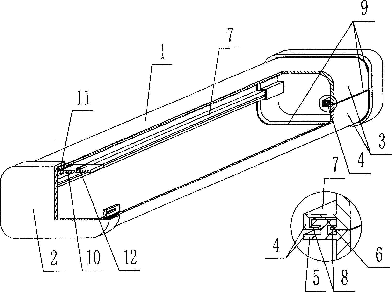 Plastic thin-wall tube