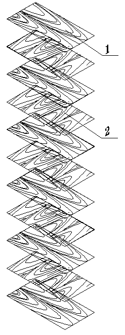 Door manufactured by environment-friendly, energy-saving and fireproof composite board and manufacture method of composite board