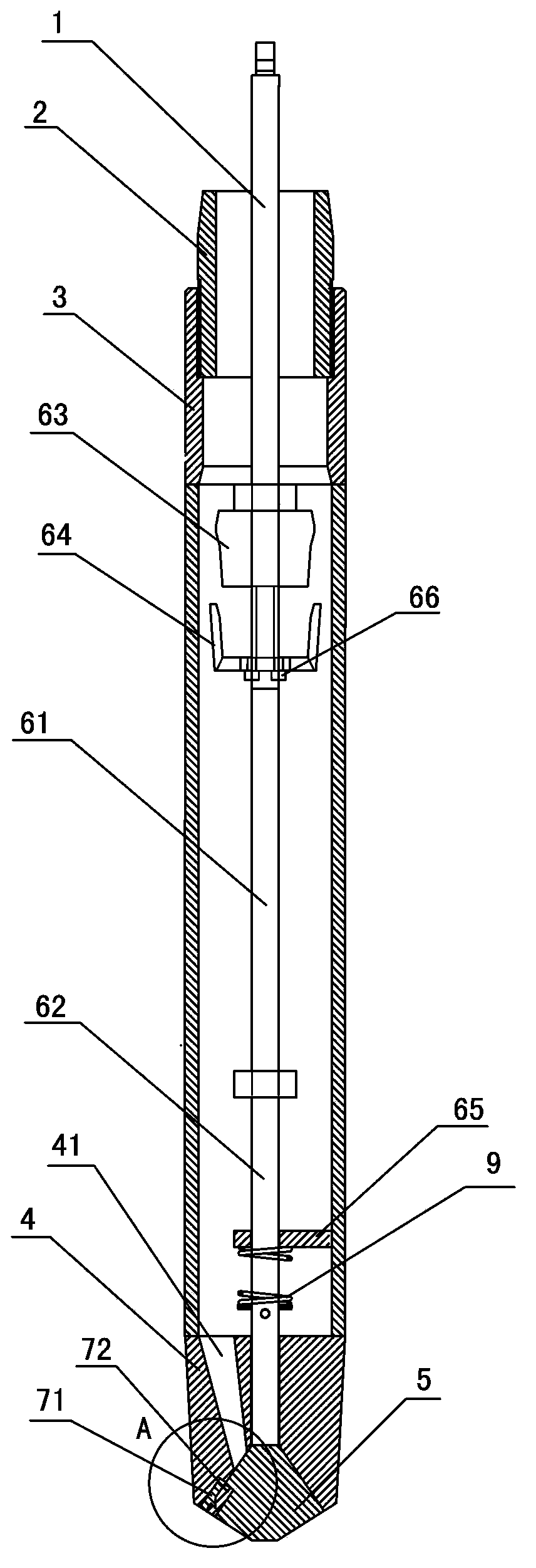 Multifunctional automatic pile head for allowing plastic drainage plate to be inserted