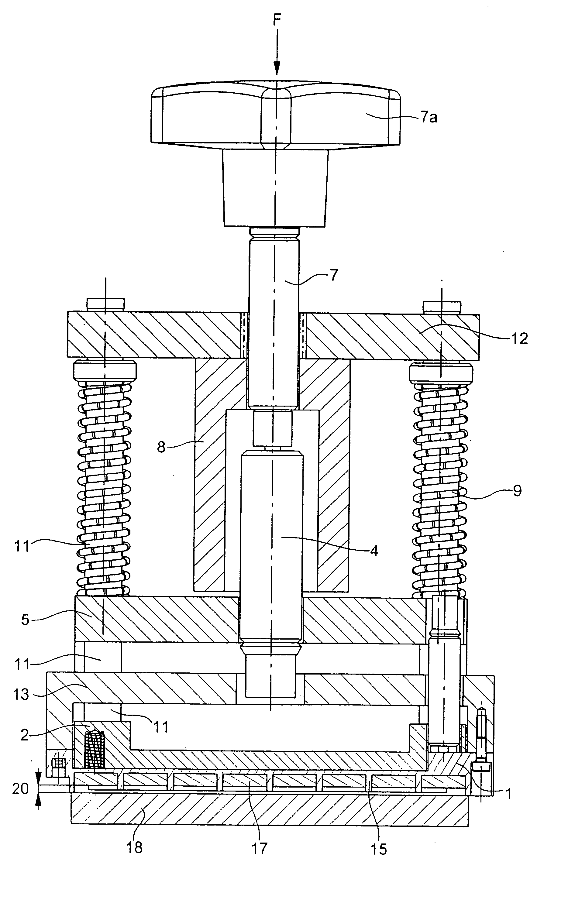 Method and device for positioning and affixing magnets on a magnetic yoke member of a motor