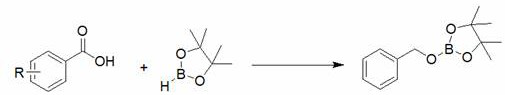 Method for preparing boric acid ester based on anilinolithium compound