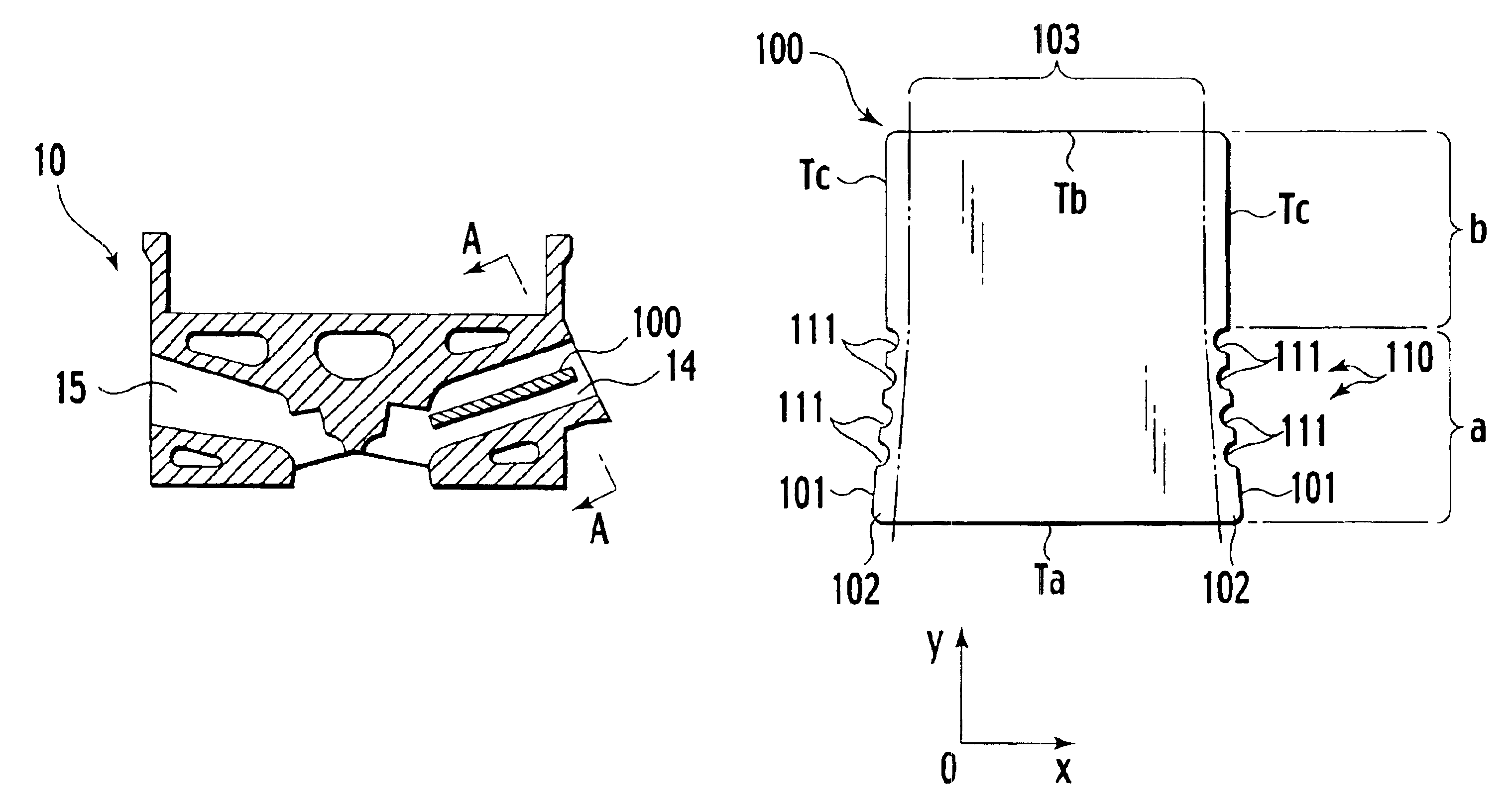 Partition plate for intake port, sand core for forming intake port, and cylinder head