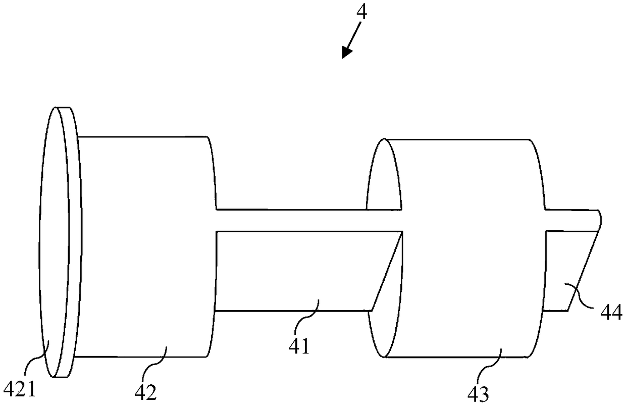 Page turning driving anti-blockage drainage connector